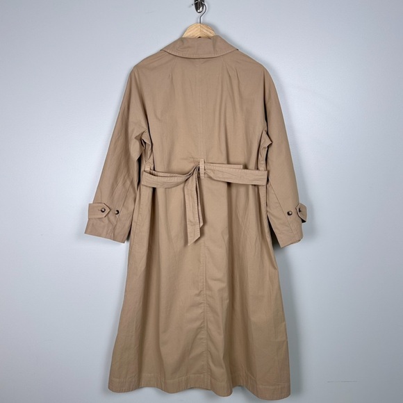J. Crew Relaxed heritage trench coat in chino Light Khaki NEW BT324 - Picture 7 of 12